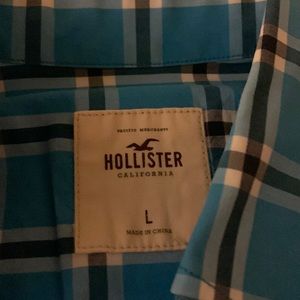 Hollister Bruno Mars long sleep button roll style shirt. Hawaii style